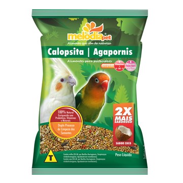 Alimento Para Calopsita Agapornis 10 Kg