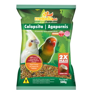 Alimento Para Calopsita Agapornis 500 Gr
