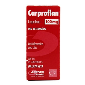 Anti-inflamatório Agener União Carproflan - 14 Comprimidos