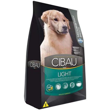 Ração Farmina Cibau Light para Cães Adultos com Tendência Obesidade de Raças Médias e Grandes