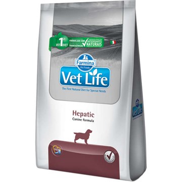 Ração Farmina Vet Life Natural Hepatic para Cães com Insuficiência Hepática