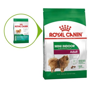 Ração Royal Canin Mini Indoor Adult para Cães Adultos de Raças Pequenas com 10 Meses ou mais