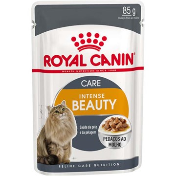 Ração Royal Canin Sachê Feline Intense Beauty para Gatos