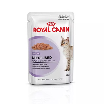 Ração Royal Canin Sachê Feline Sterilised para Gatos Castrados