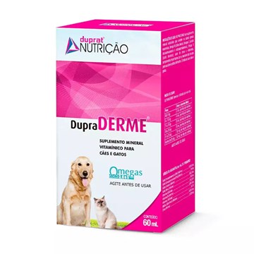 Suplemento Mineral Vitamínico Duprat DupraDerme para Cães e Gatos